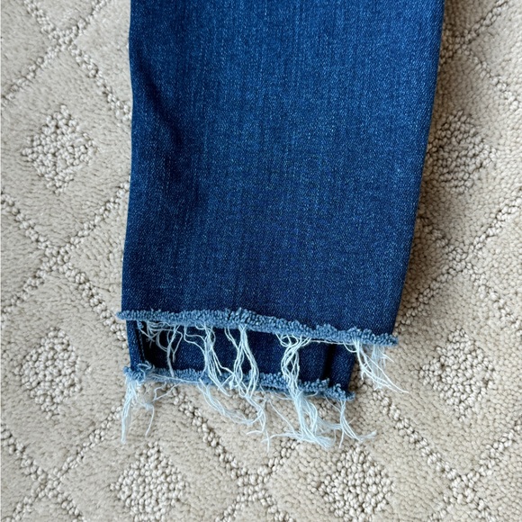 MOTHER - High Waisted Looker Denim Frayed skinny jeans | 25 - Picture 4 of 9